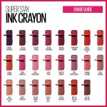 ⁦مايبيلين احمر شفاه سوبر ستاي انك كرايون مات يدوم طويلا مع مبراة مدمجة، فورجت ذا رولز، 0.04 اونصة⁩ - الصورة ⁦5⁩