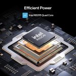 ⁦لابتوب يوامو 15.6 انش ويندوز 11، 16GB RAM، 512GB SSD، شاشة FHD IPS، انتل N5095 رباعي النواة، واي فاي 2.4/5G، بلوتوث 4.2 باضاءة خلفية وبصمة، خفيف الوزن ومحمول⁩ - الصورة ⁦2⁩