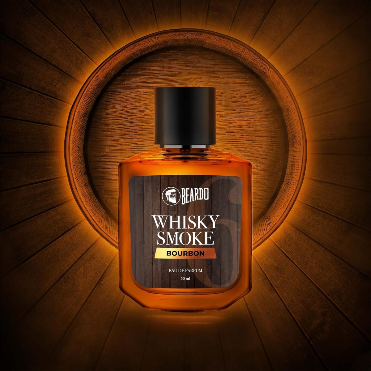 ⁦بيردو عطر ويسكي سموك للرجال من بوربون، 50 مل | عطر شرقي وخشبي وجلدي، عطر رجالي يدوم طويلا | أفضل عطر للجسم للرجال | هدية عيد الحب للزوج | هدية للزوج⁩ - الصورة ⁦8⁩