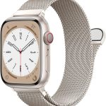 حلقة ميلانو من الستانلس ستيل متوافقة مع سوار ساعة ابل 38 ملم 40 ملم 41 ملم 42 ملم 44 ملم 45 ملم 49 ملم، سوار بديل لساعة اي ووتش سلسلة 9، الترا 2، اس اي، الترا، 8 7 6 5 4 3 2 1