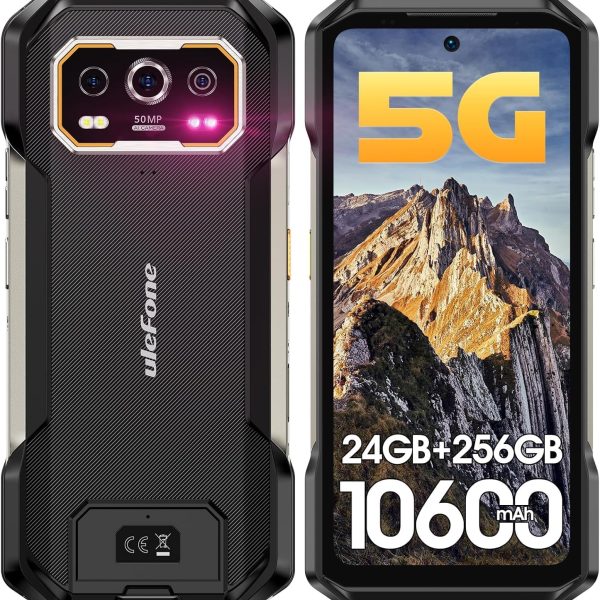 جوال BV9300 برو متين 24G+256GB 15080mAh شاشة 6.7 انش اندرويد 13 ميديا تيك هيليو G99 33 واط ان اف سي 4G (اخضر)