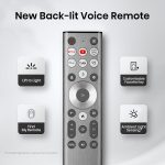 ⁦هايسينس تلفزيون ذكي 55 بوصة فئة U8 صغير LED ULED 4K UHD جوجل (55U8QG، موديل 2025) - QLED، اصلي 165Hz، VRR 288، حتى LD5600، 5000 وحدة مضيئة في البكسل، HDR10+، دولبي فيجن اي كيو اتموس، اي ماكس محسن، صوت⁩ - الصورة ⁦18⁩