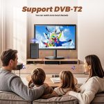 ⁦ديسوبري ترقيات جديدة 22 بوصة تلفزيون صغير 1080P، مدخلات HDMI USB ايه في، تلفزيون صغير مع هوائي وموالف DVB-T2 - تلفزيون صغير 12 فولت للمطبخ والمنزل والمنازل المتنقلة، يستخدم كشاشة كمبيوتر او شاشة⁩ - الصورة ⁦5⁩