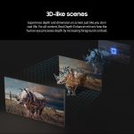 ⁦سامسونج تلفزيون ذكي 55 بوصة OLED 4K S95D سلسلة HDR برو مع دولبي اتموس، صوت تتبع الاشياء+، موشن اكسليراتور، محسن عمق حقيقي، ترقية الذكاء الاصطناعي - اصدار عالمي (مجدد)⁩ - الصورة ⁦6⁩