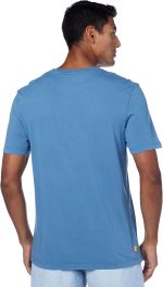 ⁦تيشيرت باكمام قصيرة مصنوع بتقنية الخيوط المضاعفة وصبغ بعد التصنيع من تيمبرلاند للرجال⁩ - الصورة ⁦3⁩