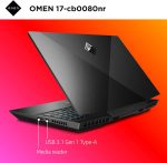 ⁦اومن لابتوب العاب اتش بي 2019 17 انش، انتل i7-9750H، انفيديا جيفورس RTX 2070 (8 جيجابايت)، ذاكرة رام 16 جيجابايت، وسيط تخزين ذو حالة ثابتة 512 جيجابايت، جاهز للواقع الافتراضي، ويندوز 10 هوم⁩ - الصورة ⁦9⁩