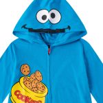 ⁦سالوبيت للأطفال حديثي الولادة والأطفال الصغار مطبوع عليه Elmo أو Cookie Monster من Sesame Street Boys⁩ - الصورة ⁦2⁩