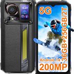 جوال صلب اصلي من هوت ويف هايبر 7 برو 5G، 36GB + 256GB/2TB اندرويد 14، شاشة 6.6 انش FHD+ 2K، بطارية 10800mAh، كاميرا 200MP + 32MP، ثماني النواة، شريحتين اتصال، ان اف سي، او تي جي، 120 هرتز، 33 واط