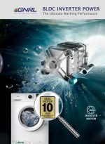 ⁦غسالة تحميل امامي من ايجنرل، بمحرك عاكس بي ال دي سي، ضمان 10 سنوات، 1200 دورة في الدقيقة، 16 برنامج، غسالة اوتوماتيكية بالكامل مع تحكم رقمي ومقبض شاشة LED وزر تحكم⁩ - الصورة ⁦6⁩