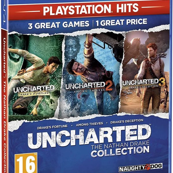 PlayStation Uncharted : The Nathan Drake Collection HITS