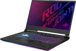 اسس لابتوب العاب روج ستريكس G15 (2020) بشاشة 15.6 انش 240Hz FHD IPS وانفيديا جيفورس RTX 2070 ومعالج انتل كور i7-10750H و16GB DDR4 و1TB PCIe NVMe SSD وكيبورد RGB وويندوز 10، اسود، G512LW-ES76