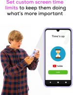 ⁦هاتف ذكي ثرايف بسعة 64 جيجابايت للاطفال والمراهقين من تيراكوب، الرقابة الابوية، حدود زمنية صحية، تتبع نظام تحديد المواقع، التحدث/الرسائل النصية، مانع البريد العشوائي (الخطة الشهرية مطلوبة)⁩ - الصورة ⁦7⁩