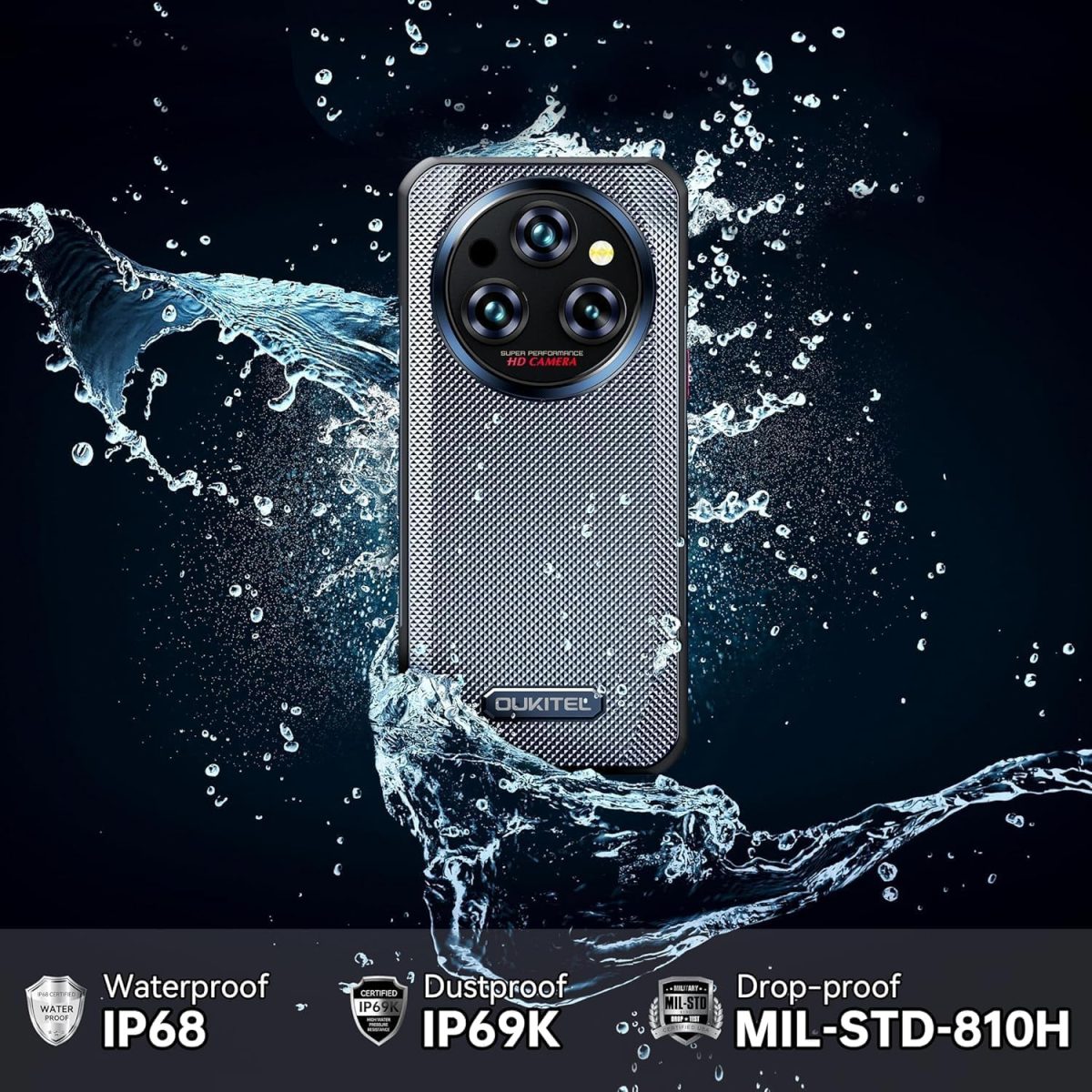 ⁦هاتف ذكي WP35 5G متين 11000mAh 24GB+256GB اندرويد 14 64 ميجابكسل ان اف سي⁩ - الصورة ⁦8⁩