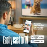 ⁦وستنجهاوس تلفزيون روكو من ايدجليس - تلفزيون ذكي 55 بوصة، 4K LED UHD مع HDR 10، اتصال واي فاي وتطبيق جوال، شاشة مسطحة متوافق مع مجموعة ابل هوم واليكسا ومساعد جوجل⁩ - الصورة ⁦4⁩