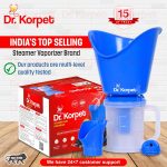 ⁦جهاز بخار 3 في 1 للسعال والبرد والوجه وجهاز استنشاق بالبخار للبرد والسعال - ازرق⁩ - الصورة ⁦3⁩