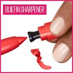 ⁦مايبيلين احمر شفاه سوبر ستاي انك كرايون مات يدوم طويلا مع مبراة مدمجة، فورجت ذا رولز، 0.04 اونصة⁩ - الصورة ⁦4⁩