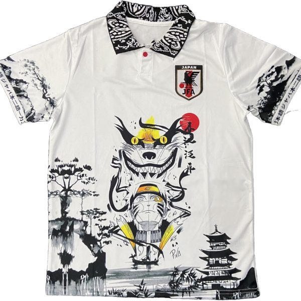 تي شيرت جيرسي لكرة القدم بتصميم انيمي ناروتو اوزوماكي للرجال من SHSCBSBRK - تصميم كرة قدم نينجا خفيف الوزن، جيد التهوية وسريع الجفاف (مقاس الامارات العربية المتحدة/السعودية) - X24