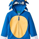 سويت شيرت بغطاء للراس بتصميم سونيك ذا هيدجهوغ للاطفال من الجنسين من سيجا