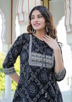 ⁦ياش غاليري قميص تونيك للنساء 1417PLYKBLACK-P (عبوة من قطعة واحدة)⁩ - الصورة ⁦2⁩