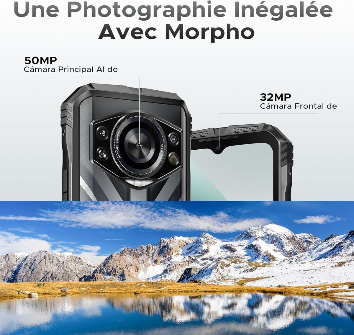 ⁦هاتف ذكي اس سايبر برو 6.6 انش FHD+ متين بنظام اندرويد 14120Hz وذاكرة RAM 32GB وروم 512GB وبطارية 10800mAh وكاميرا 50MP وتقنية ان اف سي⁩ - الصورة ⁦4⁩