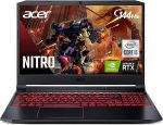 ايسر لابتوب العاب نيترو 5 AN515 | انتل كور i5-10300H حتى 4.5GHz | انفيديا جيفورس RTX 3050 GPU | 15.6 انش FHD 144Hz IPS | 8GB DDR4 | 256GB NVMe SSD | انتل واي فاي 6 | كيبورد باضاءة خلفية | قماش TWE
