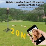 ⁦شاشة سيلفي مغناطيسية لاسلكية 1080P مقاس 4 انش لجوالات اندرويد - شاشة كاميرا خلفية للتسجيل بدون مجهود⁩ - الصورة ⁦9⁩