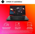 ⁦اومن لابتوب العاب اتش بي 2019 17 انش، انتل i7-9750H، انفيديا جيفورس RTX 2070 (8 جيجابايت)، ذاكرة رام 16 جيجابايت، وسيط تخزين ذو حالة ثابتة 512 جيجابايت، جاهز للواقع الافتراضي، ويندوز 10 هوم⁩ - الصورة ⁦7⁩