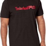 تيشرت بتصميم بيس بليت للرجال يتميز بكم قصير ولوجو على الصدر من تيمبرلاند برو