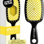 اف اتش اي هيت فرشاة بدون فرشاة، اصفر