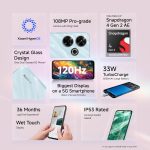 ⁦ريدمي 13 5G، ازرق هاواي، 8GB + 128GB | الهند لاول مرة SD 4 الجيل الثاني AE | كاميرا احترافية 108MP | اكبر شاشة 6.8 انش في هذا القطاع⁩ - الصورة ⁦2⁩