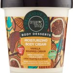 كريم مرطب للجسم بخلاصة الفانيليا المخفوقة من اورجانيك شوب - 450 مل