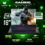 ⁦ايسر لابتوب العاب بريداتور هيليوس نيو 16، شاشة 16 انش 165Hz WUXGA ومعالج كور i9-14900HX(5.80GHz)، جيفورس RTX 4060، كيبورد باضاءة خلفية RGB، لابتوب كوبايلوت بالذكاء الاصطناعي، ويندوز 11 هوم، اسود (16GB⁩ - الصورة ⁦2⁩