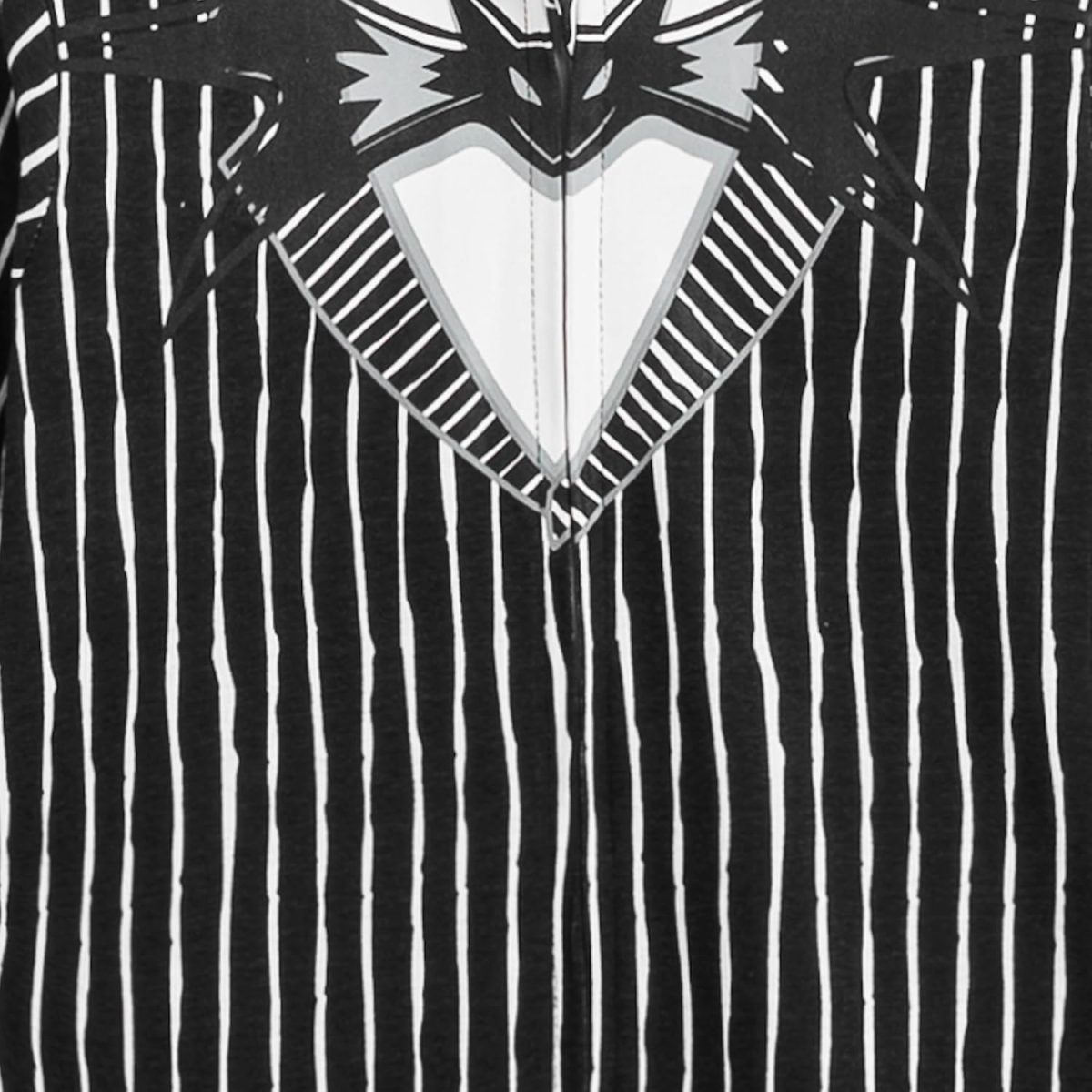⁦Disney Nightmare Before Christmas Jack Skellington Boys Cosplay Hooded Coverall for Toddler⁩ - الصورة ⁦6⁩