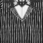⁦Disney Nightmare Before Christmas Jack Skellington Boys Cosplay Hooded Coverall for Toddler⁩ - الصورة ⁦6⁩