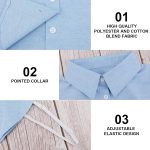 ⁦XEPST 2 Pieces Fake Collar White Detachable Collar for Women⁩ - الصورة ⁦5⁩