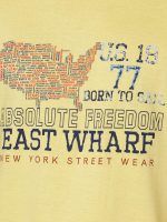 ⁦دنيكلو تيشيرت مطبوع برقبة دائرية للرجال⁩ - الصورة ⁦5⁩