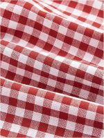 ⁦بلوزة نسائية منقوشة بأزرار امامية من الدانتيل من جورجليتر، بلوزة صدرية لطيفة مكشكشة وواسعة⁩ - الصورة ⁦3⁩