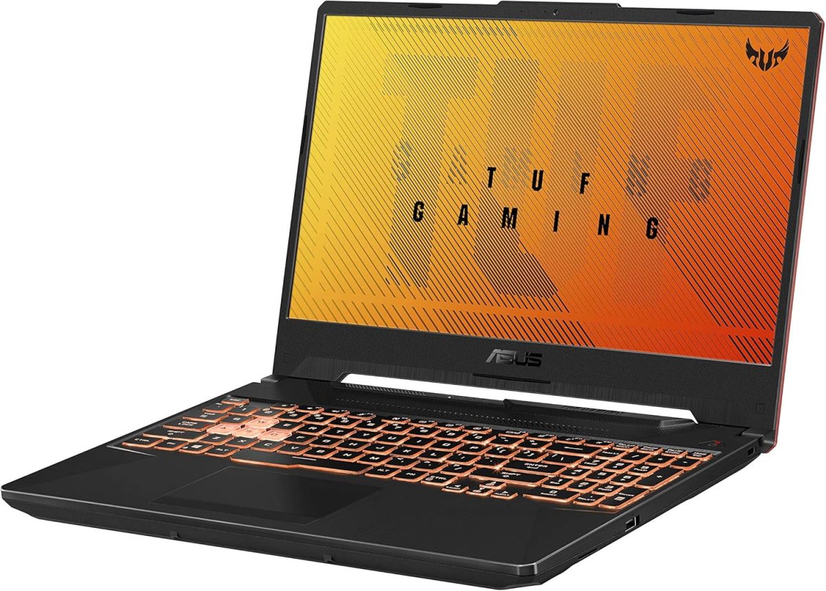 ⁦اسس لابتوب العاب تي يو اف A15، شاشة 15.6 انش 144Hz FHD نوع IPS، AMD رايزن 5 4600H، جيفورس GTX 1650، 8GB DDR4، 512GB PCIe SSD، كيبورد RGB، ويندوز 10 هوم، اسود، FA506IH-AS53⁩ - الصورة ⁦5⁩