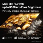 ⁦هايسينس تلفزيون ذكي 55 بوصة فئة U8 صغير LED ULED 4K UHD جوجل (55U8QG، موديل 2025) - QLED، اصلي 165Hz، VRR 288، حتى LD5600، 5000 وحدة مضيئة في البكسل، HDR10+، دولبي فيجن اي كيو اتموس، اي ماكس محسن، صوت⁩ - الصورة ⁦6⁩