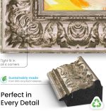 ⁦اطارات تلفزيون ديكو - اطار ذكي فضي توسكاني متوافق فقط مع تلفزيون سامسونج ذا فريم (65 بوصة، يناسب اطار تلفزيون 2021-2025)⁩ - الصورة ⁦4⁩