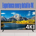 ⁦وستنجهاوس تلفزيون روكو من ايدجليس - تلفزيون ذكي 55 بوصة، 4K LED UHD مع HDR 10، اتصال واي فاي وتطبيق جوال، شاشة مسطحة متوافق مع مجموعة ابل هوم واليكسا ومساعد جوجل⁩ - الصورة ⁦2⁩