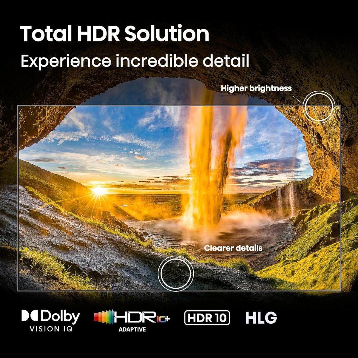 ⁦هايسينس تلفزيون ذكي 55 بوصة فئة U8 صغير LED ULED 4K UHD جوجل (55U8QG، موديل 2025) - QLED، اصلي 165Hz، VRR 288، حتى LD5600، 5000 وحدة مضيئة في البكسل، HDR10+، دولبي فيجن اي كيو اتموس، اي ماكس محسن، صوت⁩ - الصورة ⁦15⁩