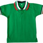 تي شيرت لليوم الوطني لدولة الامارات العربية المتحدة من فام للاطفال بعمر 8,9 سنوات - زي اليوم الوطني - تي شيرت علم الامارات العربية المتحدة - فستان يوم علم الامارات - موضوع العلم (اخضر)