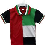 تي شيرت لليوم الوطني لدولة الامارات العربية المتحدة للاطفال من الجنسين، فستان لليوم الوطني، تي شيرت علم الامارات العربية المتحدة