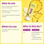 ⁦واقي الشمس ذا بلانت فيكس من ذا بلانت فيكس بتقنية الاناناس المتقدم للتصبغ بعامل وقاية من اشعة الشمس 50 بي ايه + يقلل من التصبغ ويرطب البشرة 50 غرام⁩ - الصورة ⁦5⁩