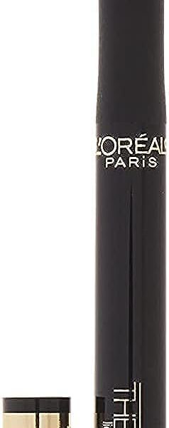 لوريال باريس قلم تحديد العين السائل فائق النحافة ويدوم طويلا من ميك اب انفاليبل، طرف لباد فائق النعومة، تركيبة سريعة الجفاف، ينزلق بسلاسة، اسود، عبوة من قطعة واحدة