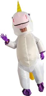 ⁦زي تنكري للهالوين من هالايا، زي تنكري فاخر لحفلات الهالوين، زي تنكري مضحك للبالغين للحفلات، مقاس واحد⁩ - الصورة ⁦3⁩