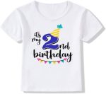 مجموعة تيشيرتات تنكرية للحفلات التنكرية للاولاد من ارايشي اتس ماي بيرثداي