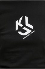 ⁦تي شيرت كيه ال جيه بقصة ضيقة للنساء من كارل لاغرفيلد جينز⁩ - الصورة ⁦5⁩