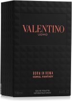 ⁦فالنتينو بخاخ او دو تواليت بورن ان روما كورال فانتازي للرجال من اومو - 3.4 اونصة⁩ - الصورة ⁦3⁩